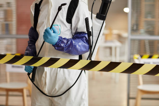 Professional Trauma Scene Cleanup technician working in Burbank, WA